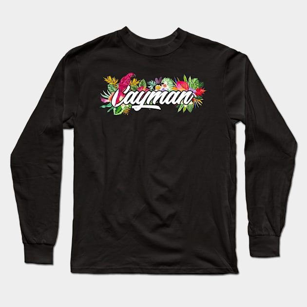 Cayman trip. Perfect present for mom mother dad father friend him or her Long Sleeve T-Shirt by SerenityByAlex